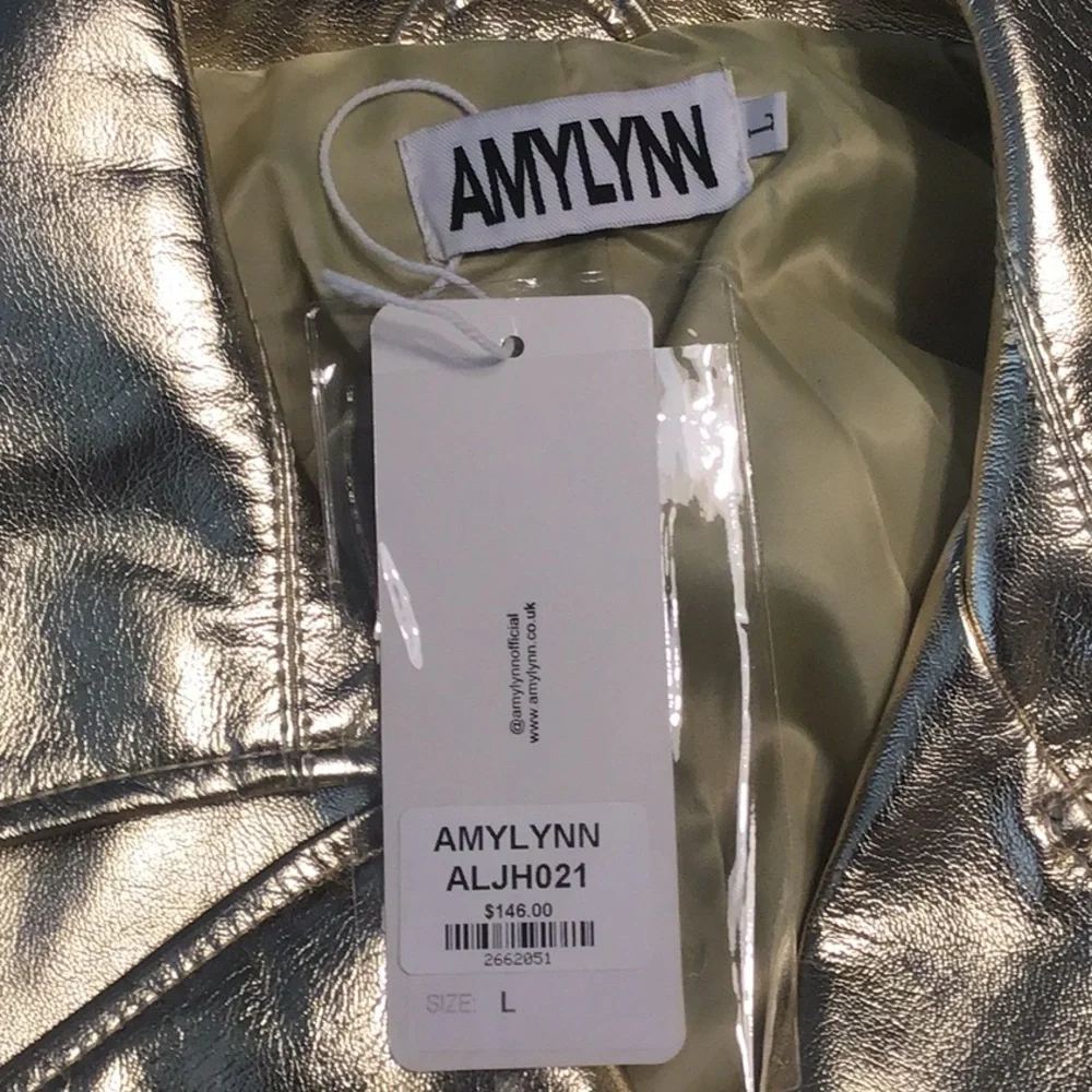 Amylynn gold trench coat - Picture 6 of 6